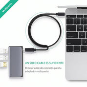 UGREEN cable extensor USB-C 1M 10Gbps PD 100W