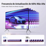 UGREEN capturadora HDMI a USB-A y USB-C 1080p 60Hz para streaming
