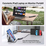 UGREEN capturadora HDMI a USB-A y USB-C 1080p 60Hz para streaming