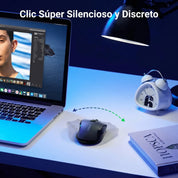 UGREEN mouse ergonómico inalámbrico con Bluetooth y 2.4G