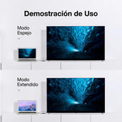 UGREEN adaptador DisplayPort a HDMI hembra 1080p para monitor y TV