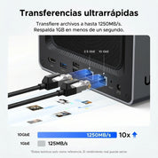 UGREEN NASync DXP4800 Plus - NAS 4 bahías 10GbE para creadores