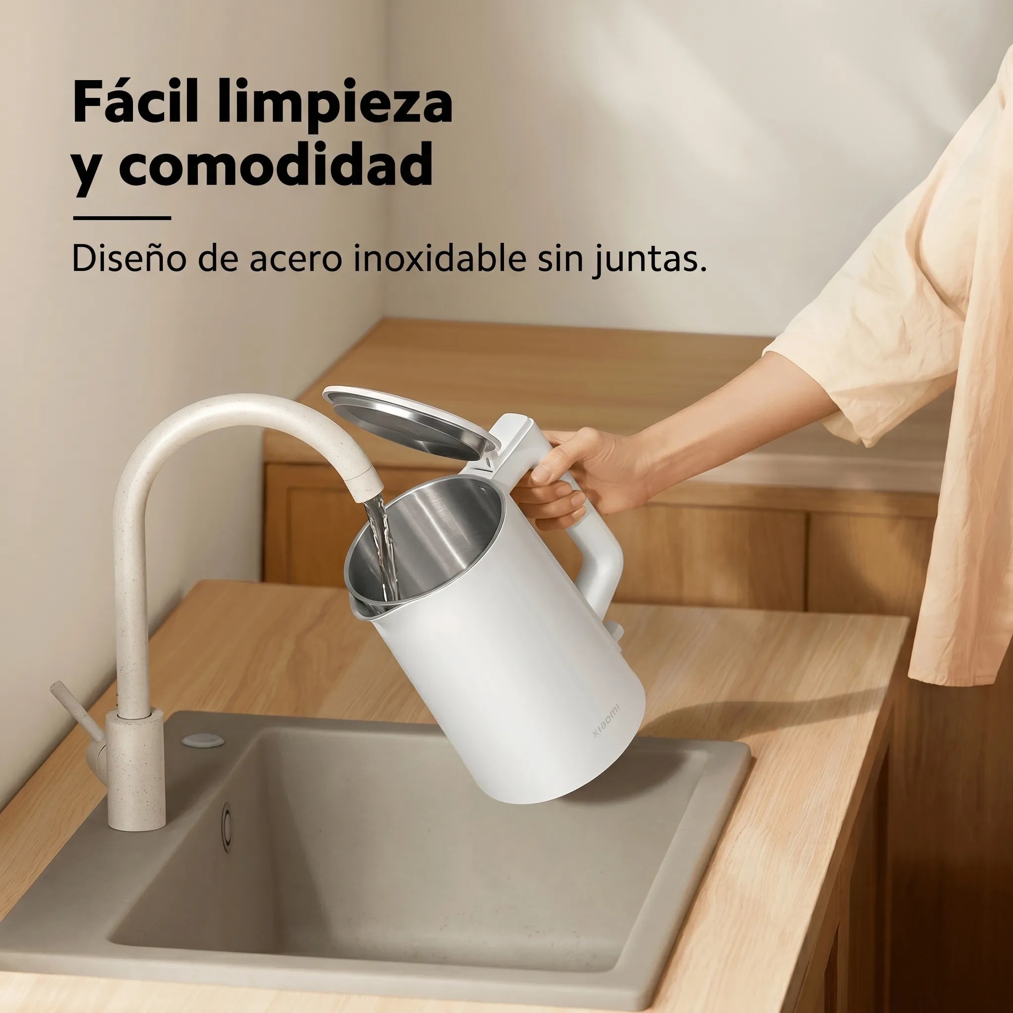 Xiaomi Electric Kettle 2 Lite - Hervidor Eléctrico 1.7L de acero inoxidable