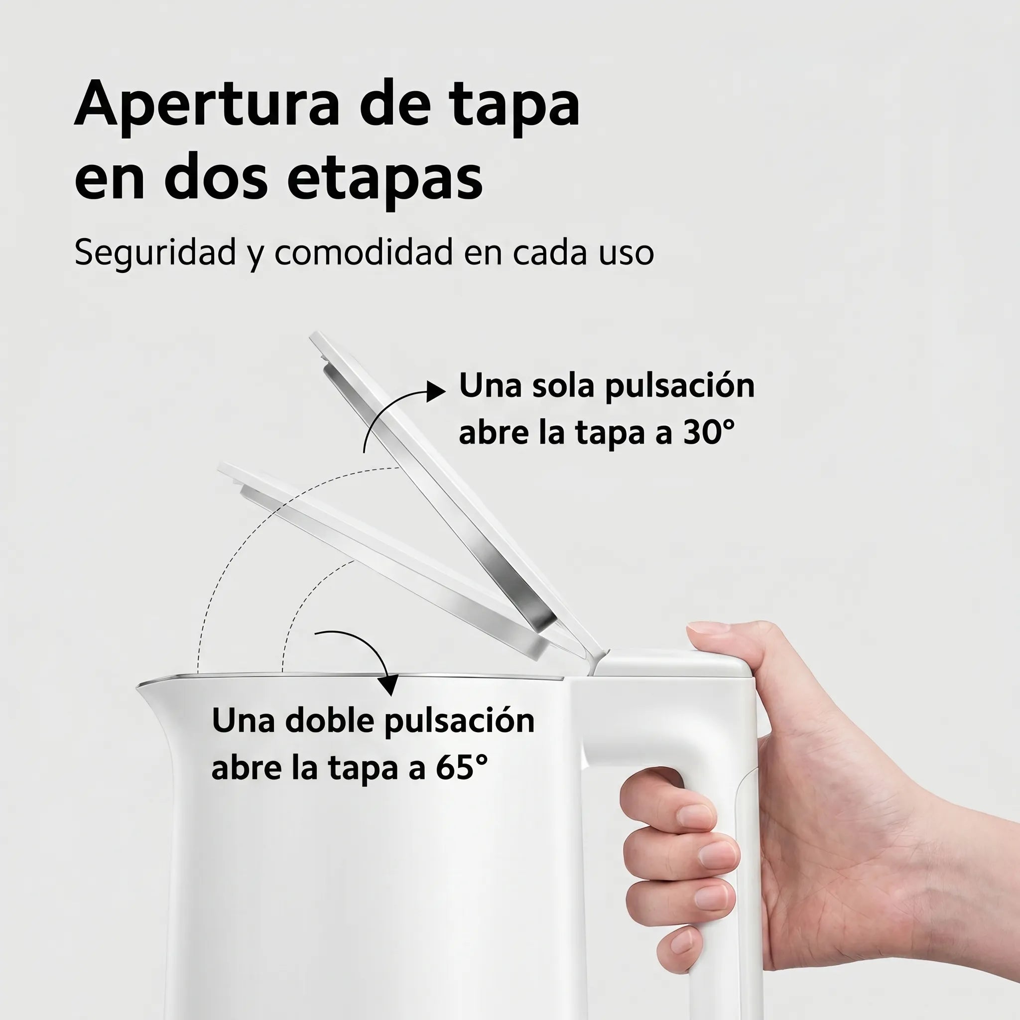 Xiaomi Electric Kettle 2 Lite - Hervidor Eléctrico 1.7L de acero inoxidable
