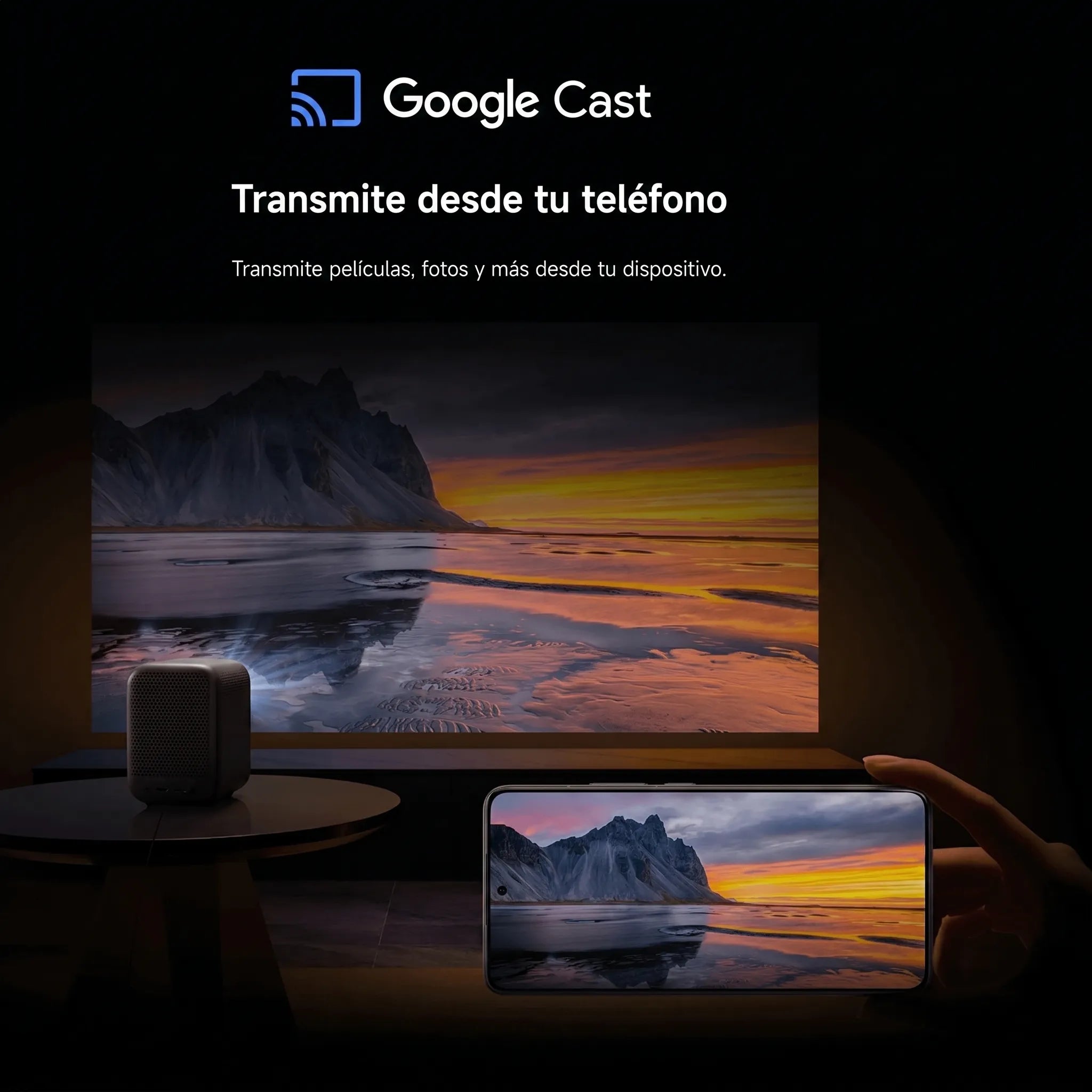 Xiaomi Smart Projector L1 con Google TV y proyección Full HD
