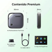 UGREEN Smart Tracker Bluetooth compatible con Samsung SmartThings