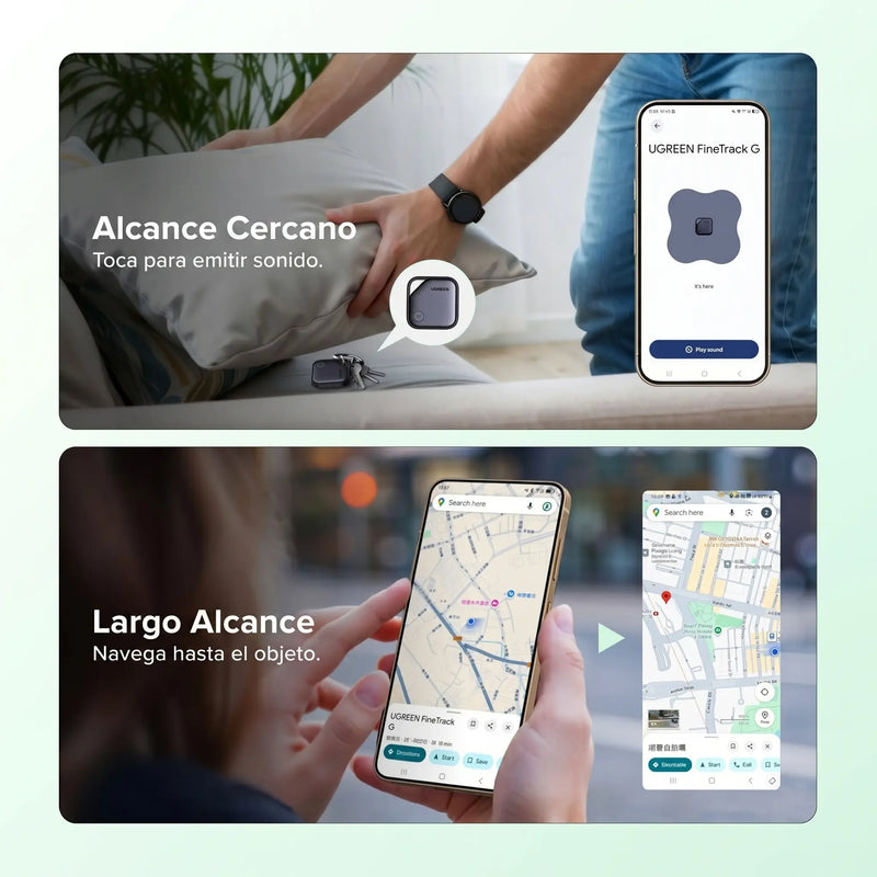 UGREEN Smart Tracker Bluetooth compatible con Samsung SmartThings - OPENBOX