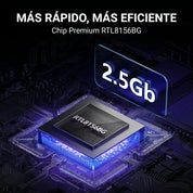 UGREEN adaptador USB 3.0 a Ethernet 2.5G RJ45 CM648 internet rápido