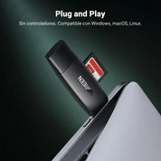 UGREEN lector de tarjetas SD y microSD USB-C y USB-A 3.0
