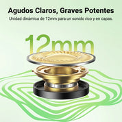 UGREEN audífonos inalámbricos HiTune P3 con cancelación de ruido y 28h