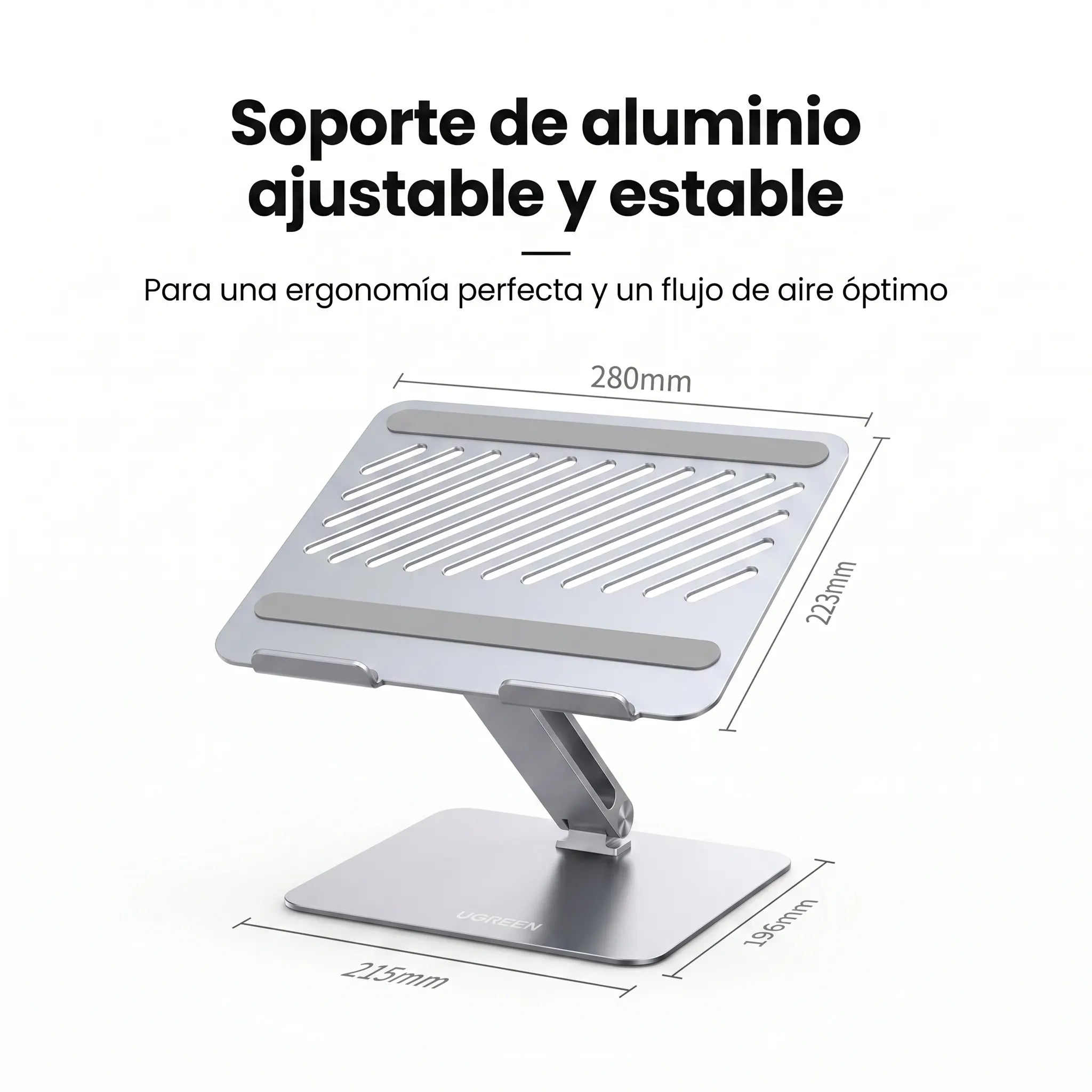 Soporte Ajustable Para Laptop De 12 A 17 Ugreen 40291