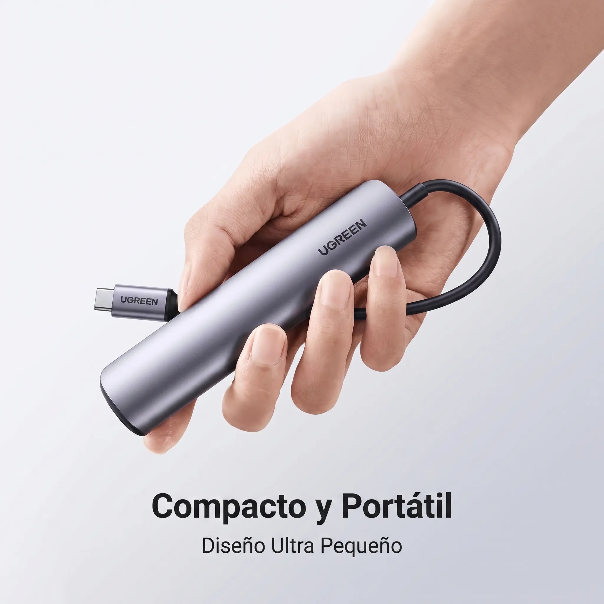 UGREEN 5-IN-1 USB-C Hub (4K@60Hz HDMI, RJ45 Ethernet)