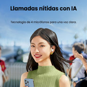UGREEN audífonos inalámbricos HiTune T3 Pro con ANC y 30 horas - White