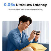 UGREEN audífonos inalámbricos HiTune T3 Pro con ANC y 30 horas - White