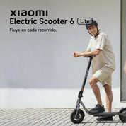 Xiaomi Electric Scooter 6 Lite - scooter 300W hasta 25km con neumáticos 10"
