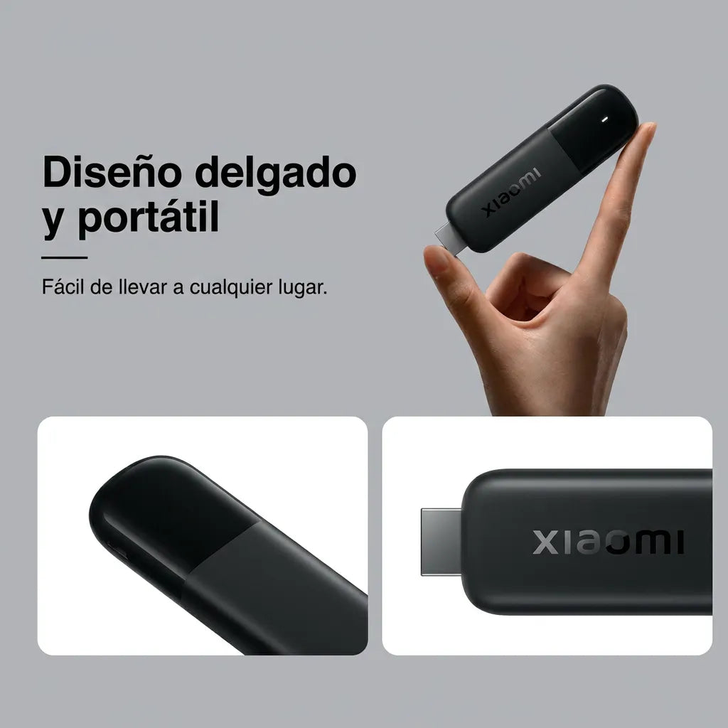 Xiaomi TV Stick 4K 2nd Gen - reproductor Android TV 4K portátil