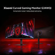 Xiaomi Curved Gaming Monitor G34WQi - monitor curvo 180Hz WQHD 34"