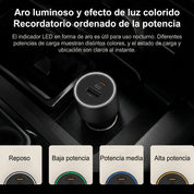 Xiaomi 100W Dual-Port Car Charger Kit - cargador para auto 100W USB-C