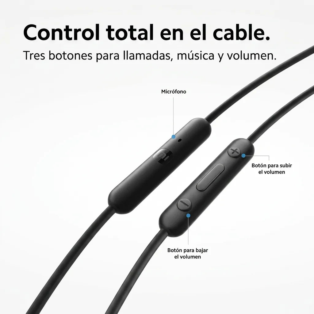 Xiaomi Type-C Earphones - audífonos USB-C con sonido Hi-Res