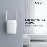 iaomi Wi-Fi Range Extender AX1500 - repetidor Wi-Fi 6 de alta velocidad