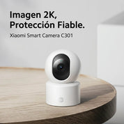 Xiaomi Smart Camera C301 - cámara de seguridad 2K con visión 360°