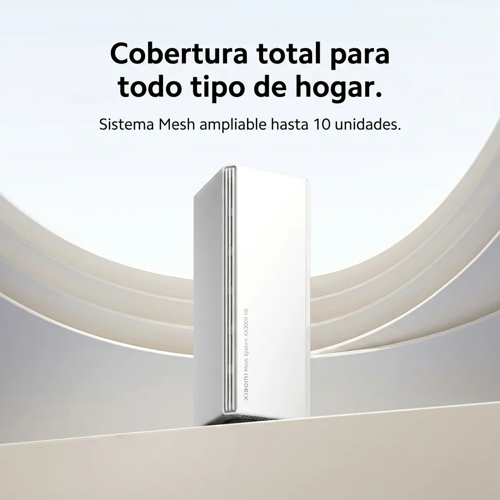 Xiaomi Mesh System AX3000 NE - router Wi-Fi 6 mesh de alta velocidad