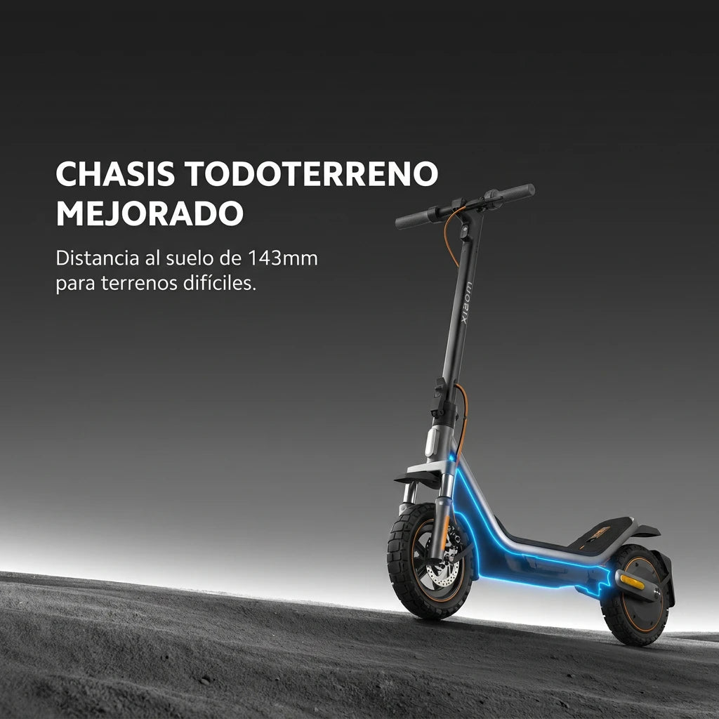 Xiaomi Electric Scooter 6 Pro - scooter 1000W hasta 60km con suspensión dual