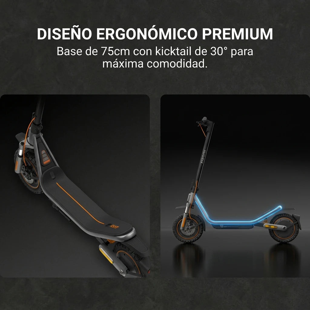 Xiaomi Electric Scooter 6 Pro - scooter 1000W hasta 60km con suspensión dual
