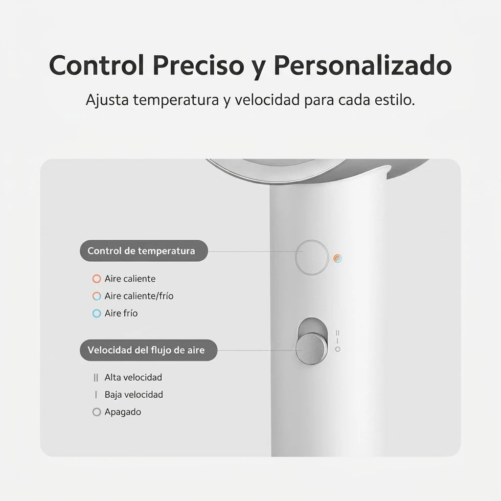 Xiaomi Water Ionic Hair Dryer H500 - secadora iónica compacta