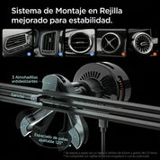 Soporte Cargador Magnético Spigen Essential Para Auto Qi2.2 25W