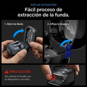 Case Spigen Ultra Hybrid Galaxy Buds4 / 4 Pro -  Zero One