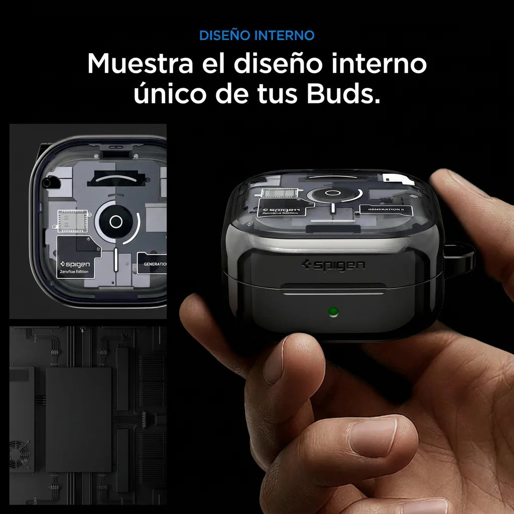 Case Spigen Ultra Hybrid Galaxy Buds4 / 4 Pro -  Zero One