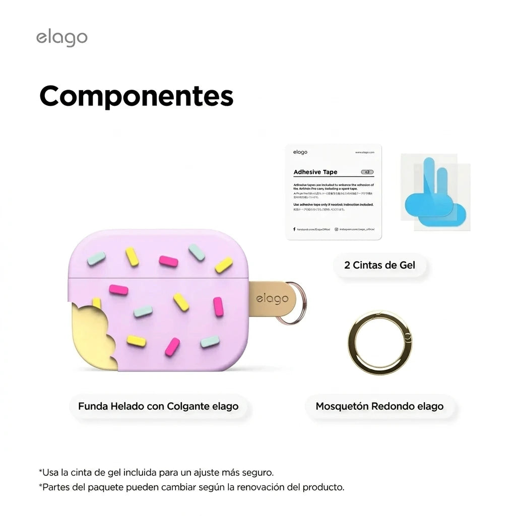 Case elago Ice Cream AirPods Pro 3