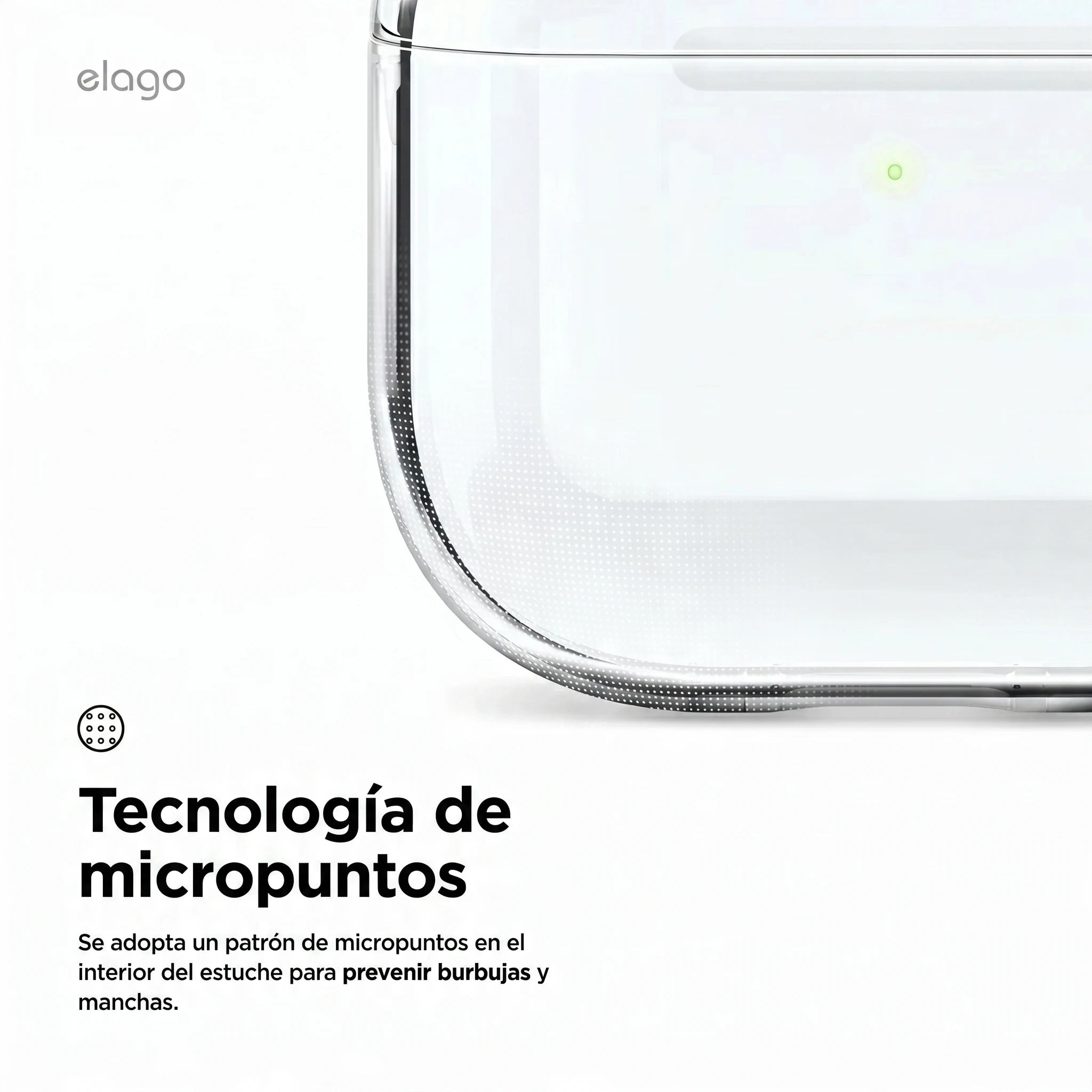 Elago Clear Hang Case Para AirPods 4 - Neon Yellow