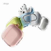 Elago Clear Hang Case Para AirPods 4 - Neon Yellow