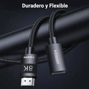 UGREEN 1 Meter HDMI 8K@60hz Extension Cable – HD151 – 40447