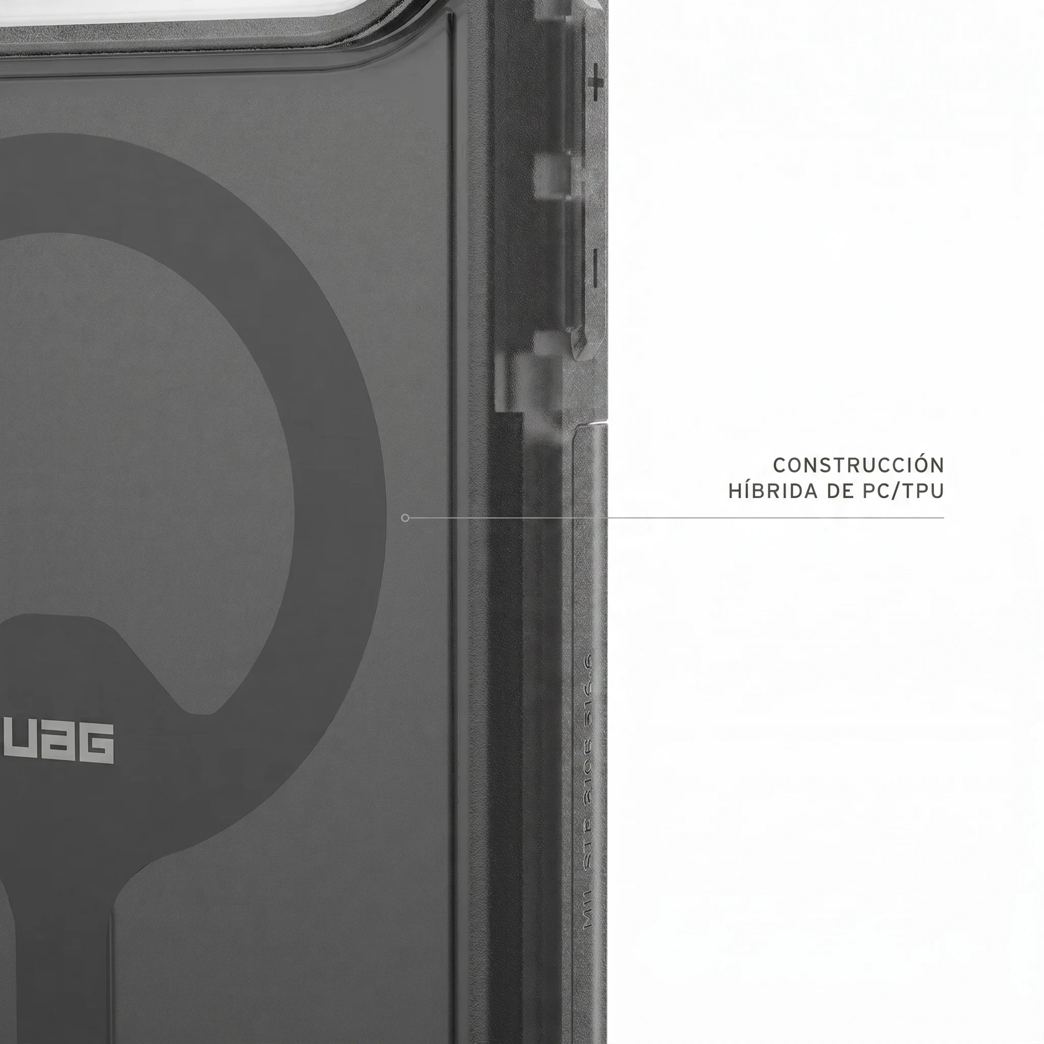 Case UAG Trooper iPhone 17 Pro Max (MagSafe) - Ash