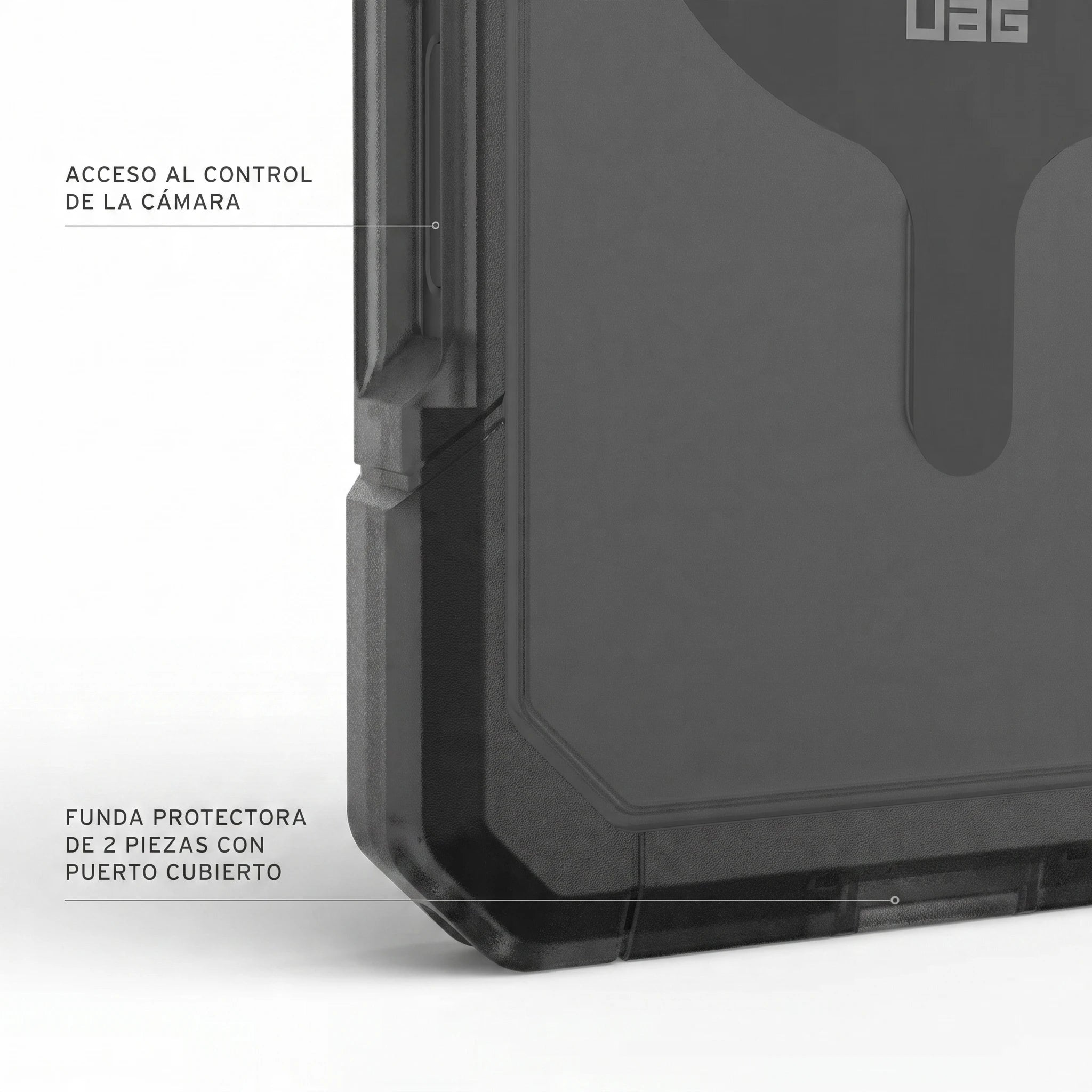 Case UAG Trooper iPhone 17 Pro Max (MagSafe) - Ash