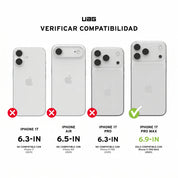 Case UAG Trooper iPhone 17 Pro Max (MagSafe) - Ash
