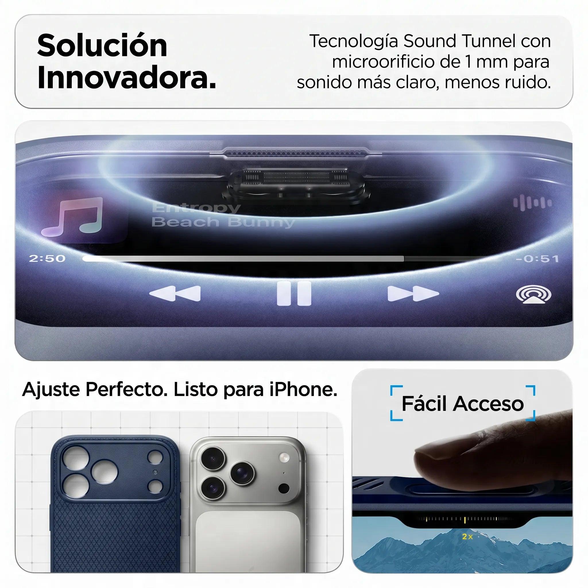 Case Spigen Liquid Air iPhone 17 Pro Max - Navy Blue