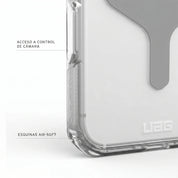 Case UAG Plyo iPhone 17 Pro Max (MagSafe) - Ice Silver
