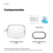 Elago Clear Hang Case Para AirPods Pro 3