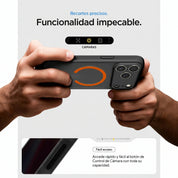 Case Spigen Ultra Hybrid iPhone 17 Pro Max (MagSafe) - Frost Black Orange