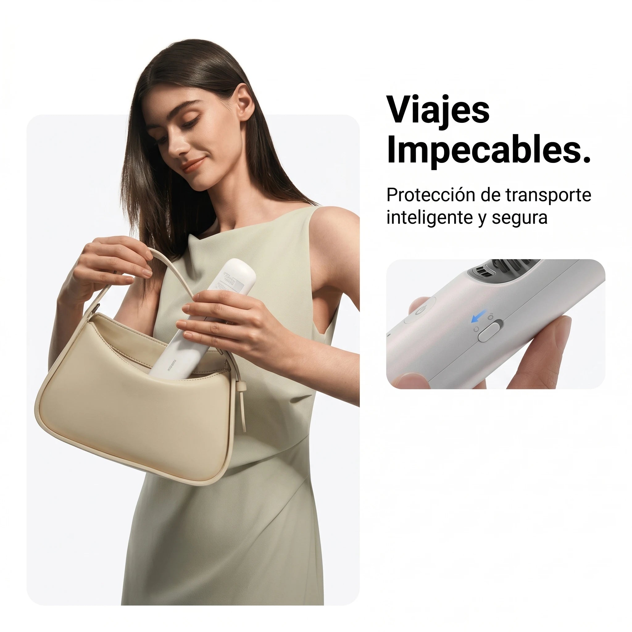 Xiaomi Cordless Hair Straightener Brush - Cepillo Alisador Inalámbrico