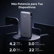 UGREEN power bank 20000mAh 30W PD PB532 para carga rápida portátil