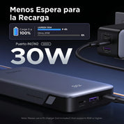 UGREEN power bank 20000mAh 30W PD PB532 para carga rápida portátil