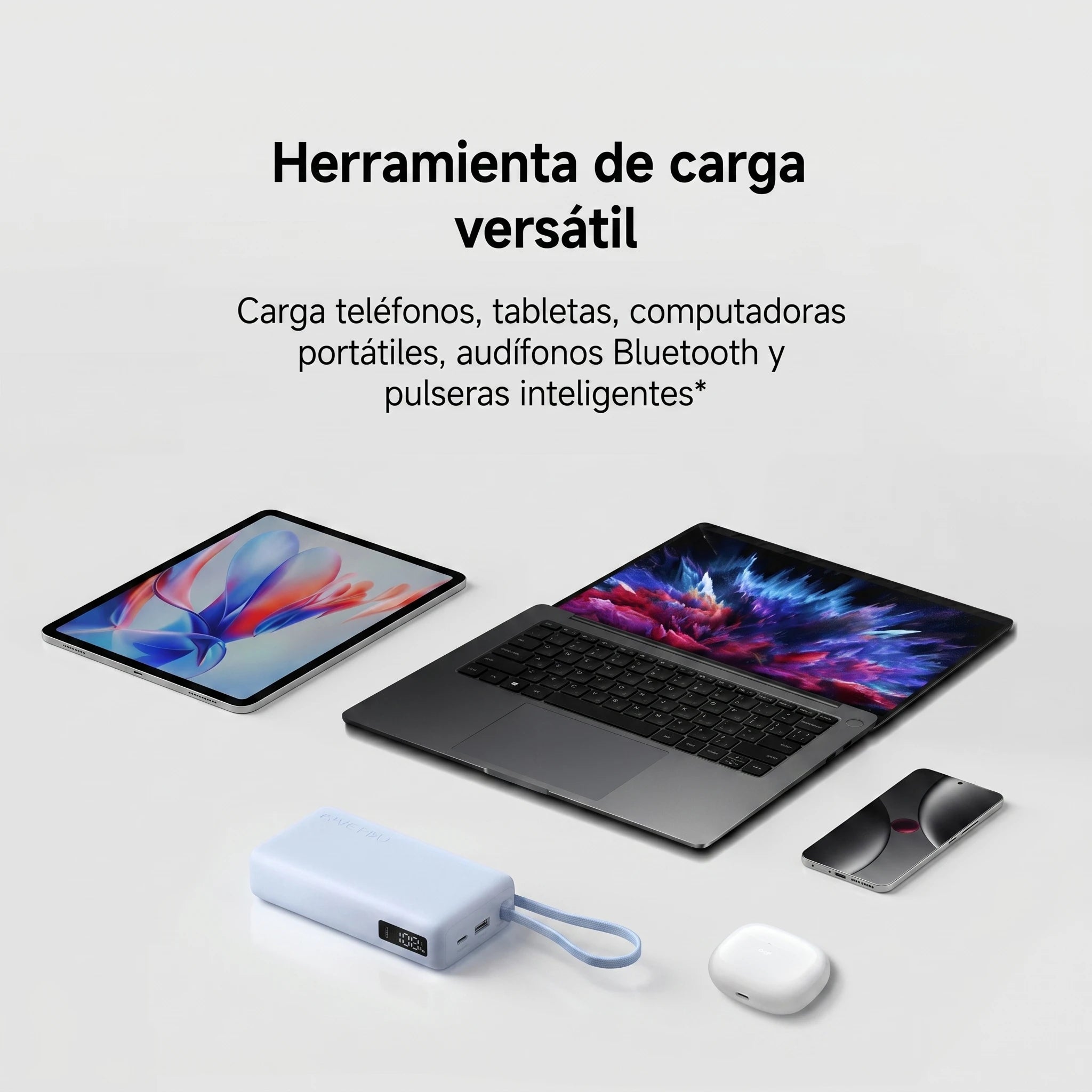 Xiaomi 67W Power Bank 20000 (Cable integrado) - Ice Blue
