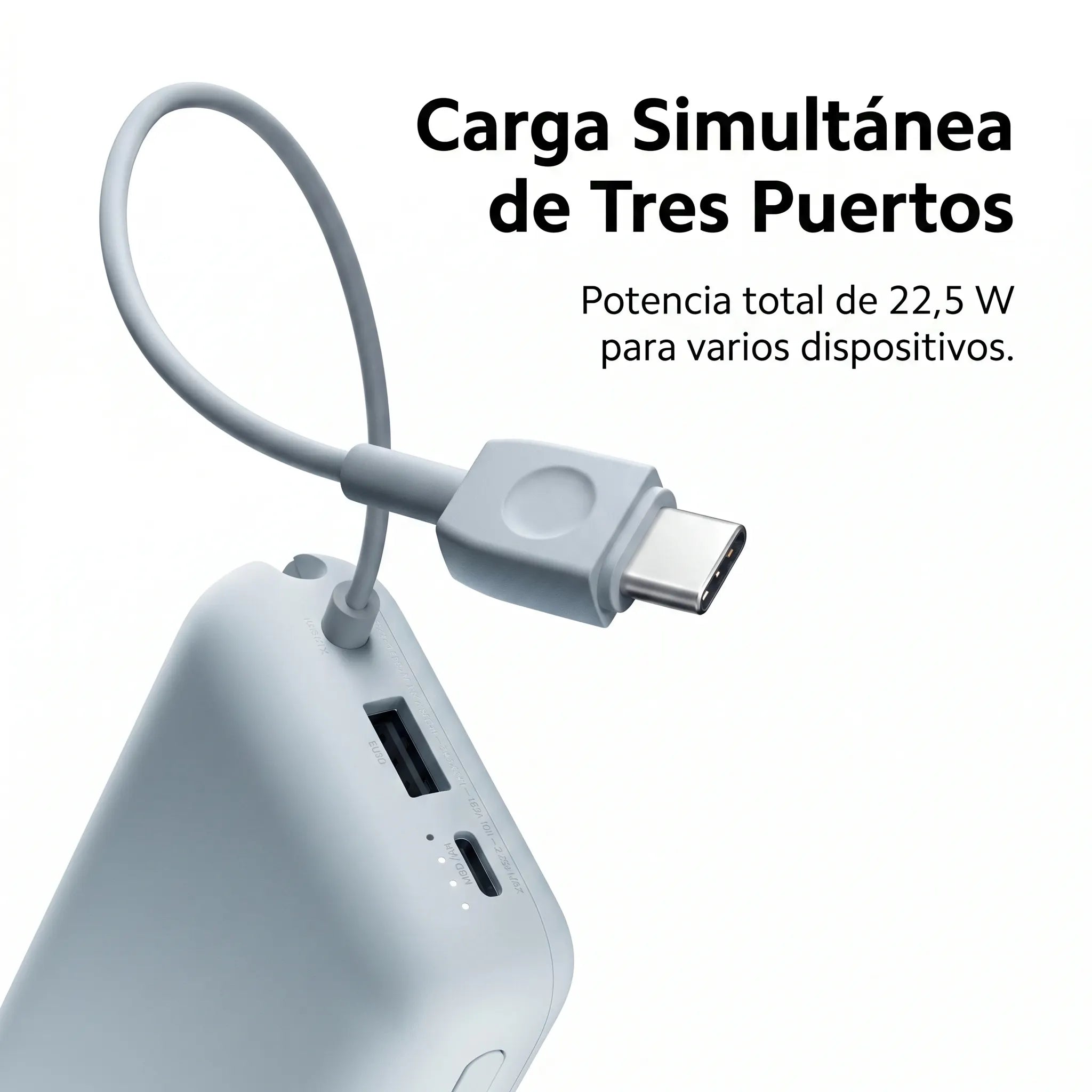 Xiaomi 22.5W Power Bank 10000mAh (Cable Integrado)