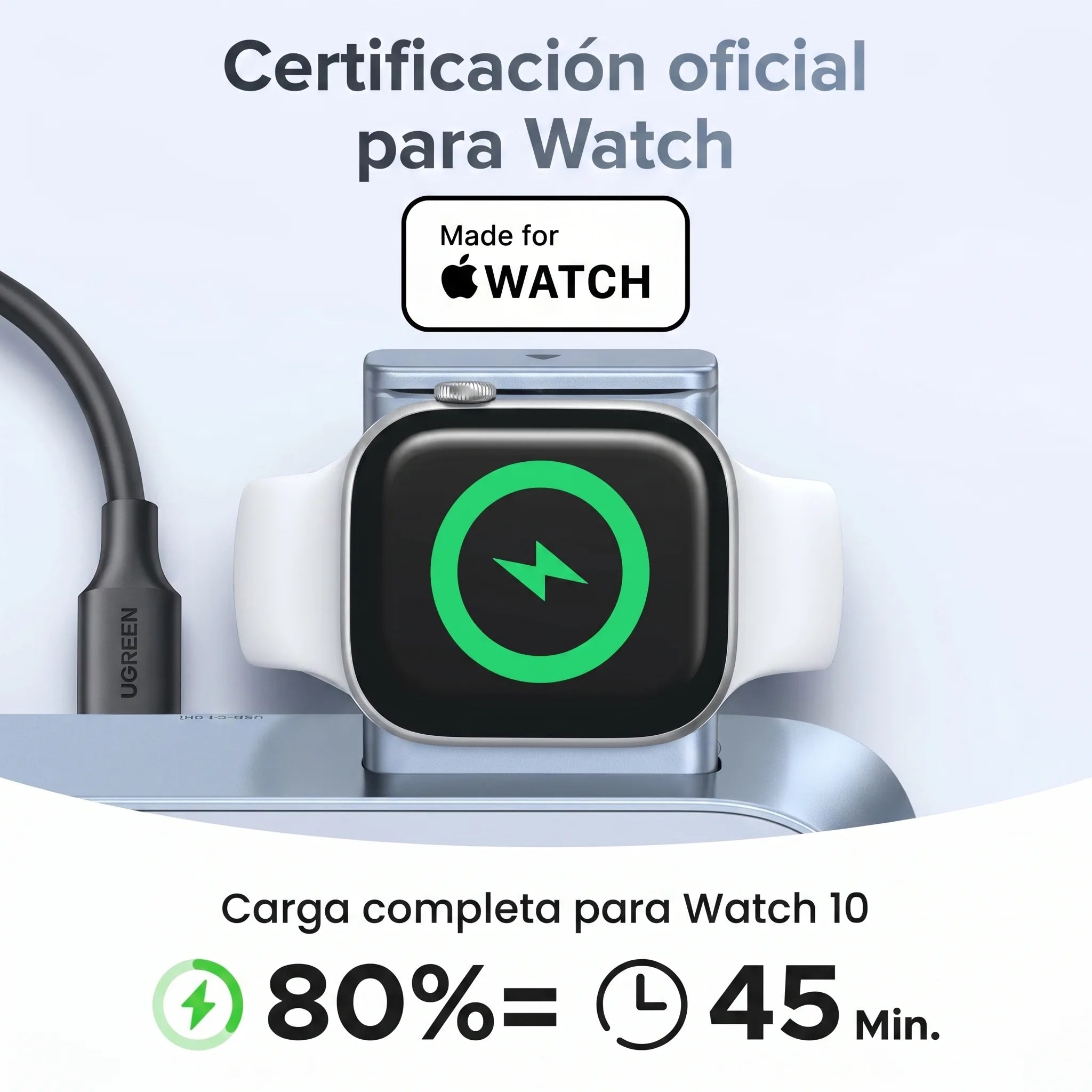 Cargador Magnético 3 en 1 25W UGREEN MagFlow