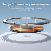 Base de carga 3 en 1 25W UGREEN Magflow para iPhone